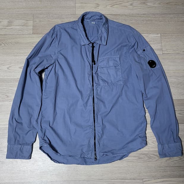 cp컴퍼니 개버딘 지퍼 셔츠 100