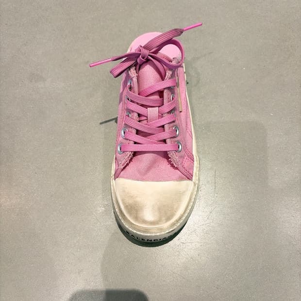 (정품/새상품) BALENCIAGA 발렌시아가 여성 핑크 스니커즈 뮬