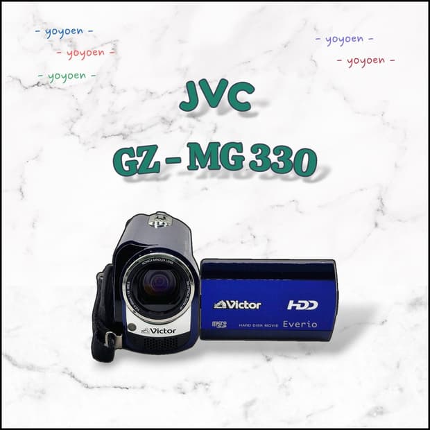 JVC GZ-MG330 빈티지캠코더