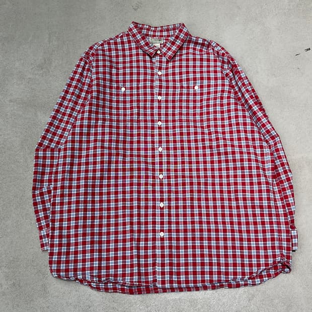  엘엘빈 워크 체크셔츠 s10393