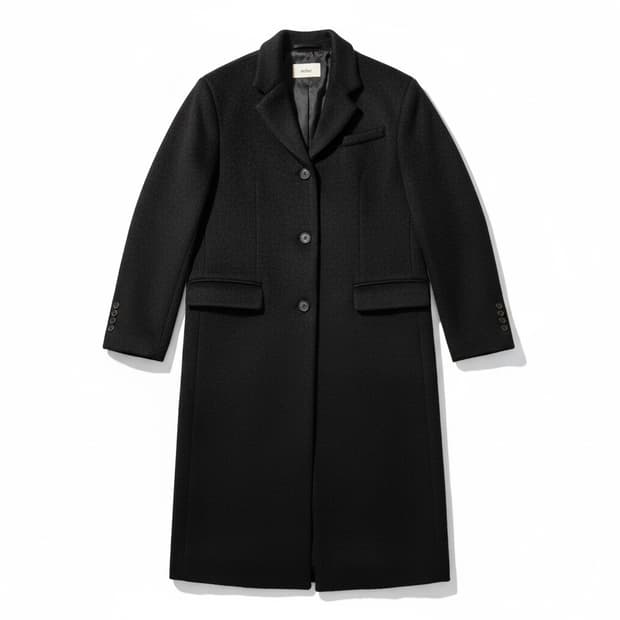 Enker alpaca wool blended coat S