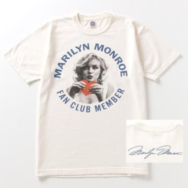 토이즈맥코이 마릴린 먼로 FAN CLUB MEMBER 티셔츠