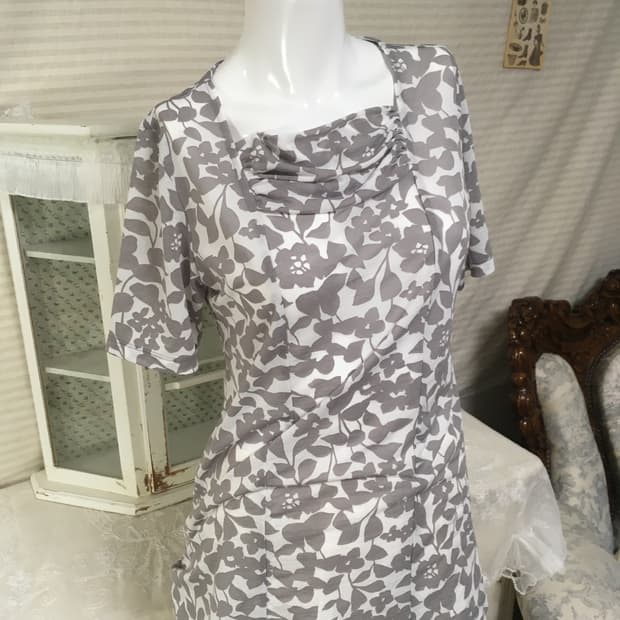 일본빈티지 오리엔탈 셔링 블라우스