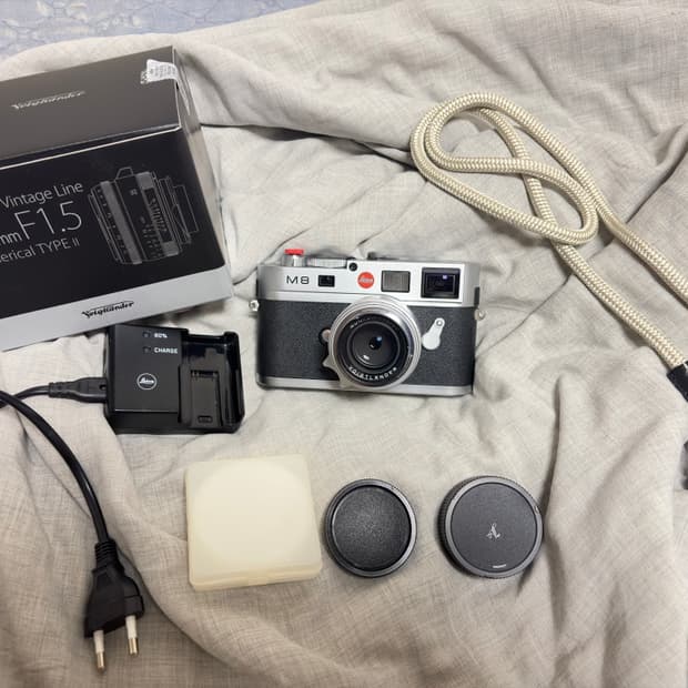 라이카 M8 + 보이그렌더 녹턴 빈티지 35mm