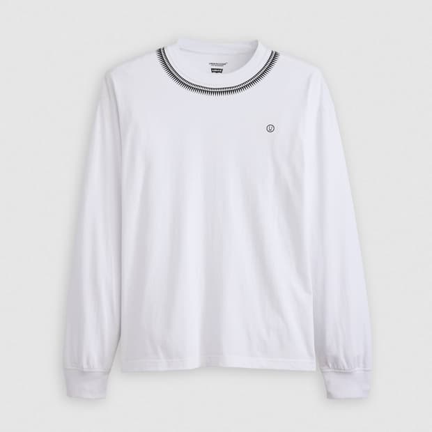 [L] 리바이스 x 언더커버 롱슬리브 티셔츠 화이트