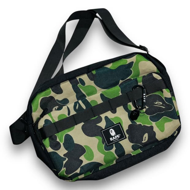 베이프 카모플라주 잡지 부록 빈티지 크로스백