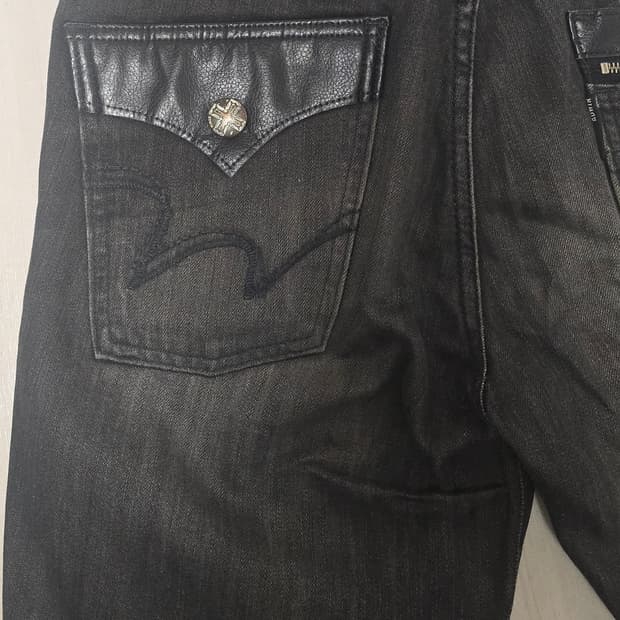 에드윈 흑청 데님 33