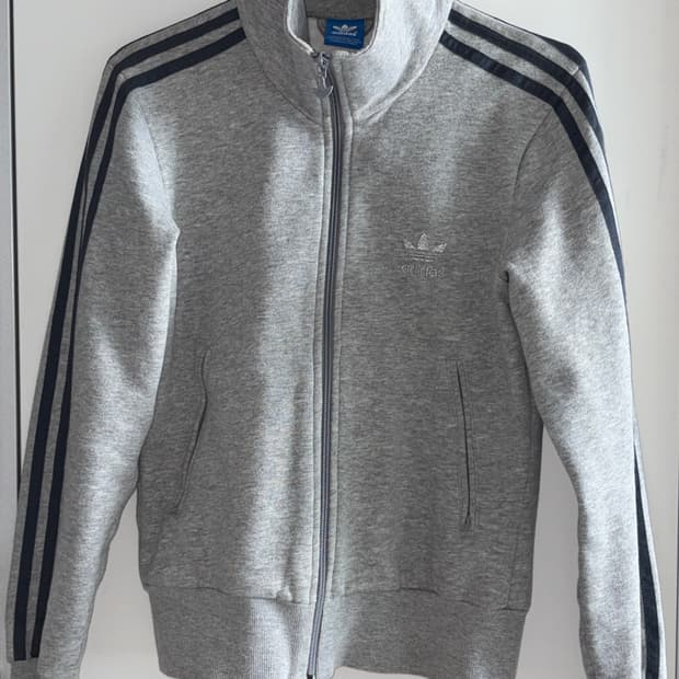 adidas 아디다스 파이어버드 빅로고 스웻 집업 져지
