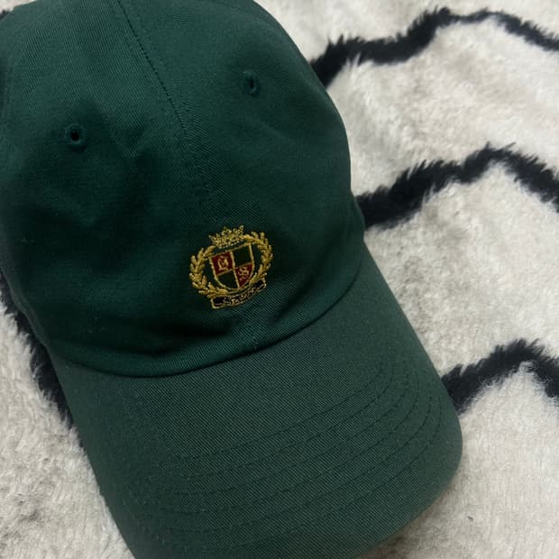 아웃스탠딩 로고 볼캡/그린