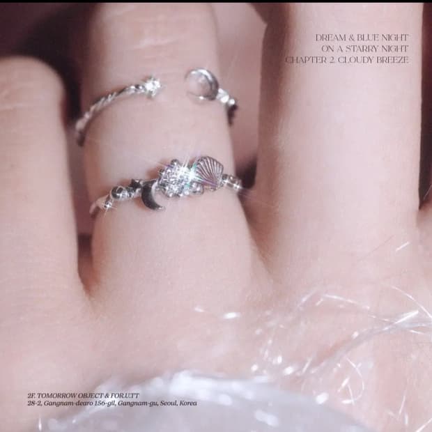 tomorrowobject 투모로우오브젝트 cloudy breeze 반지
