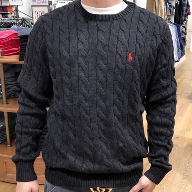 폴로 랄프로렌 케이블니트 남여 
