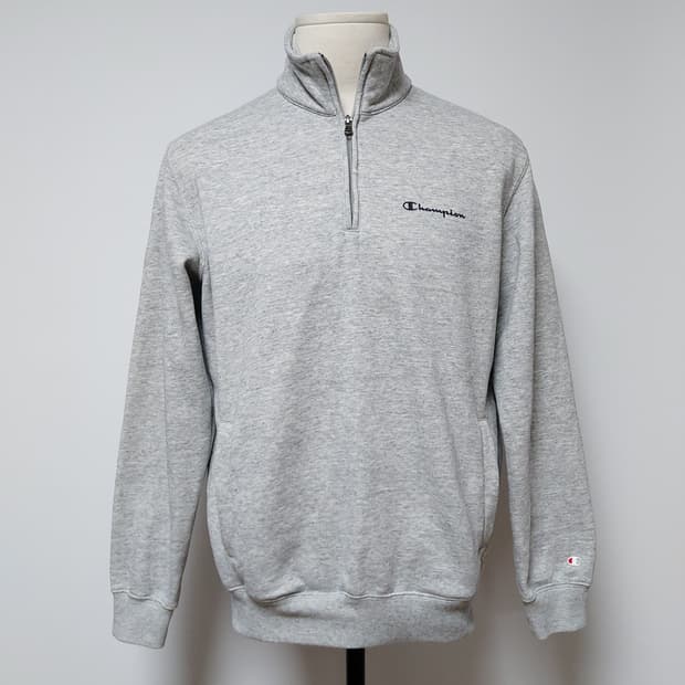 챔피온 스몰로고 하프 집업 맨투맨 (L)
