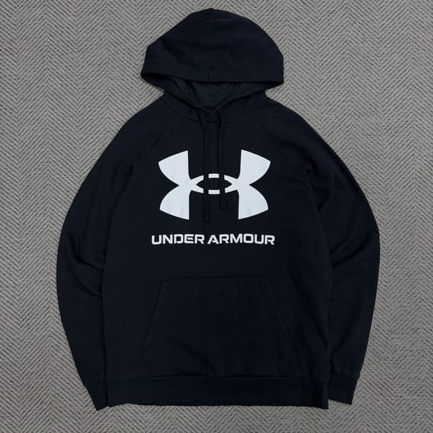 언더아머 빅로고 후드티 v1145