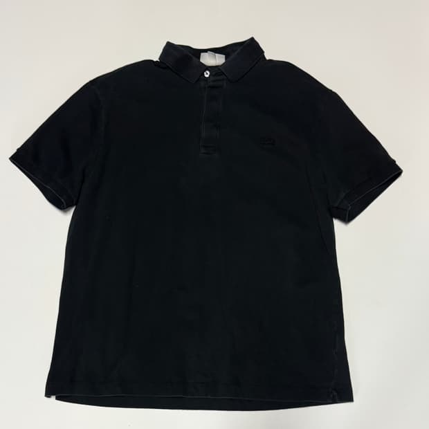 정품!! 라코스테 파리폴로 반팔 카라 티셔츠 XL 블랙