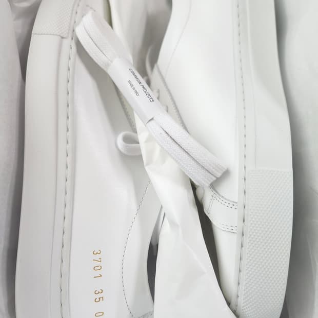 우먼즈 커먼프로젝트 아킬레스 로우 EU35 화이트 새상품