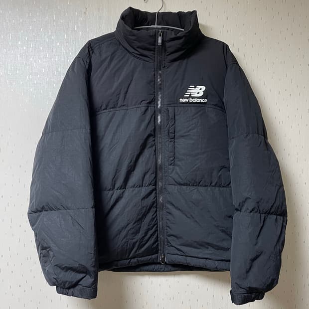 뉴발란스 UNI 액티브 숏 나일론 구스다운 자켓