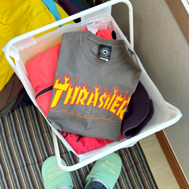 트래셔 반팔 티셔츠