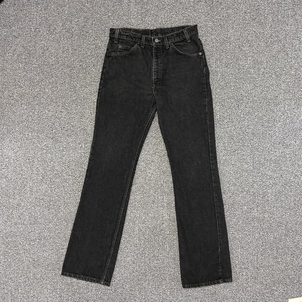 90s 빈티지 리바이스 517 블랙 허리40cm