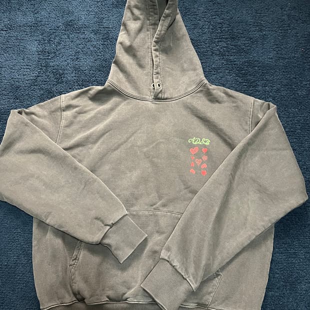 (에센셜) ADSB 하트 카드 후디 