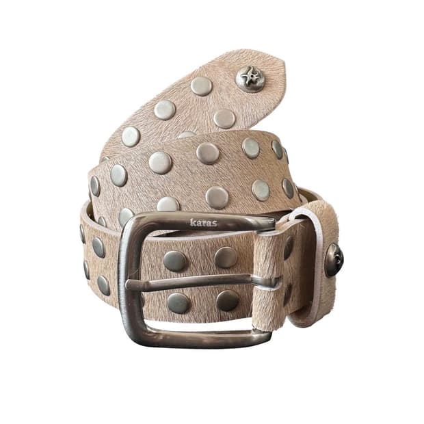 [2] karas 카라스 스터드 카프헤어 벨트