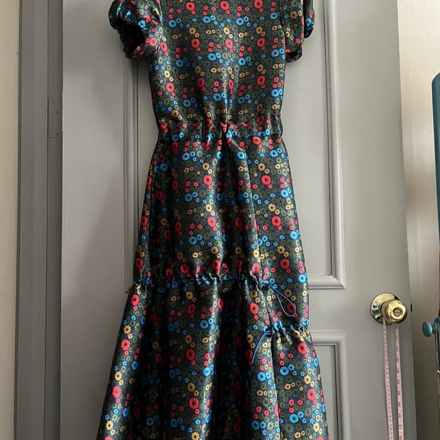 분더캄머 퍼프 홀리데이 드레스 롱 원피스 s사이즈