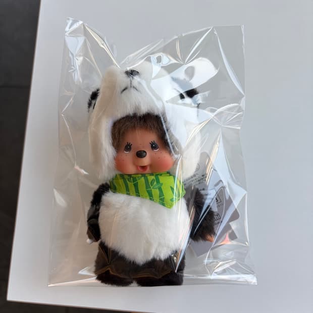 새상품) 오사카 한정 판다 몬치치키링