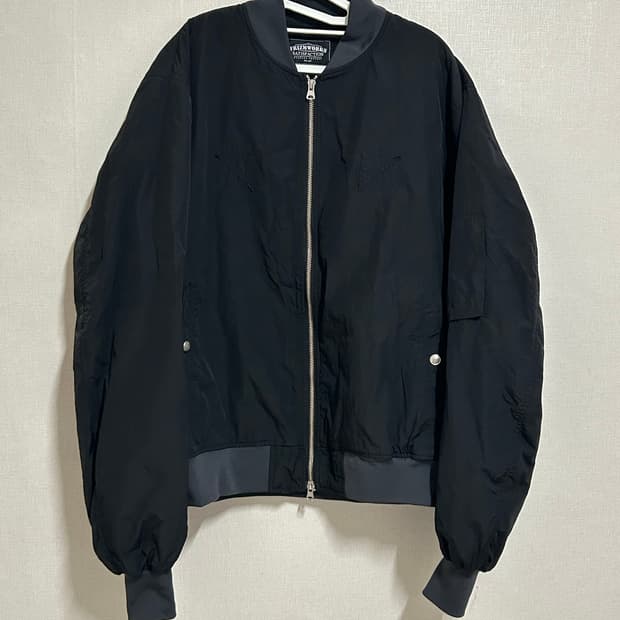 프리즘웍스 ma-1 블랙 자켓 xl