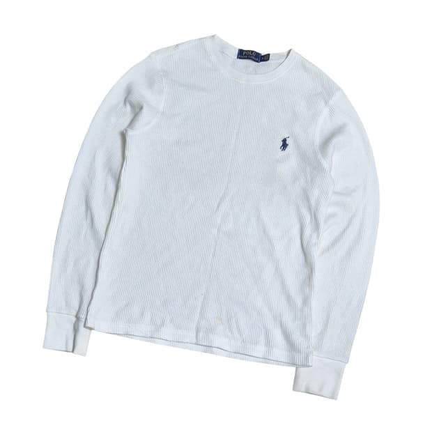 폴로 랄프로렌 와플 긴팔티