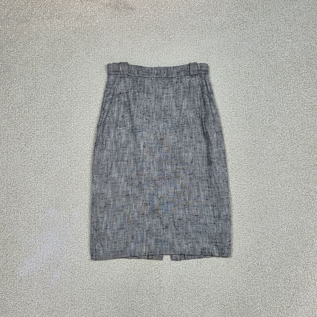 [막스마라] 이탈리아 메이드 헴프 실크 트위드 스커트 | S00152