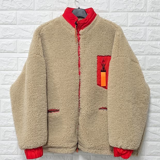 택포_ 자라 베이지 후리스 XL