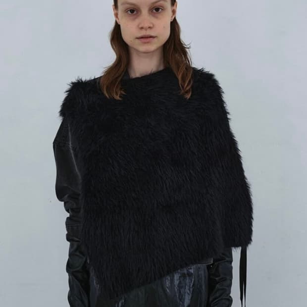 낫띵에브리띵 비건 퍼 베스트 조끼