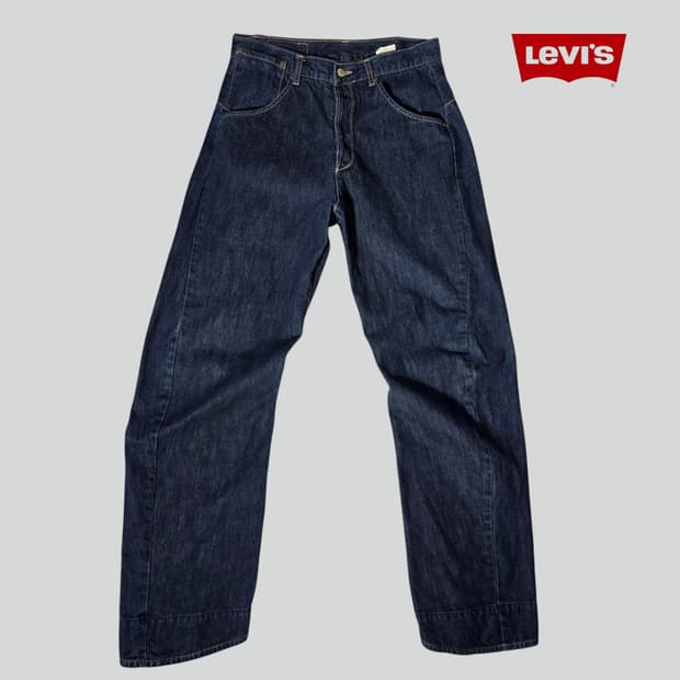 [W34L32]00s 리바이스 JPN 엔지니어드진 엔진 데님 팬츠
