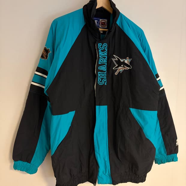 90s Starter San jose Sharks Jacket