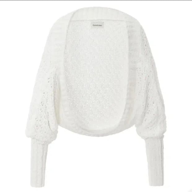 쓰리타임즈 포니 볼레로 새상품 택 ○