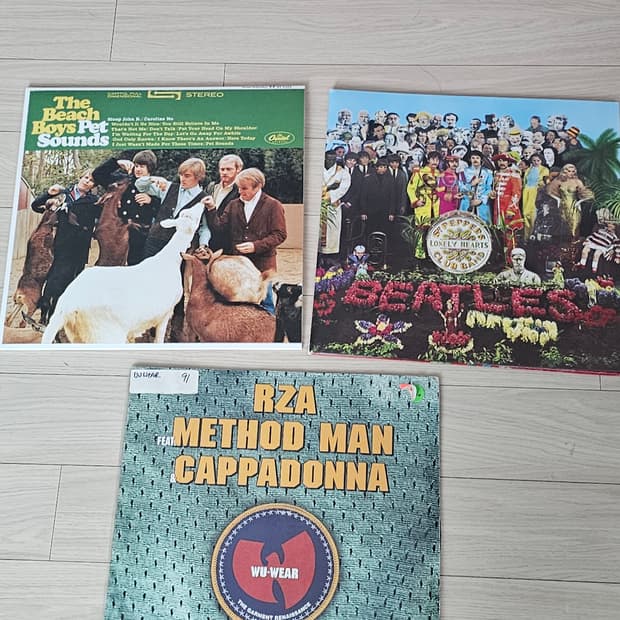 급처LP 일괄 비틀즈 ,우탱(희귀) ,비치보이스(개별 O)