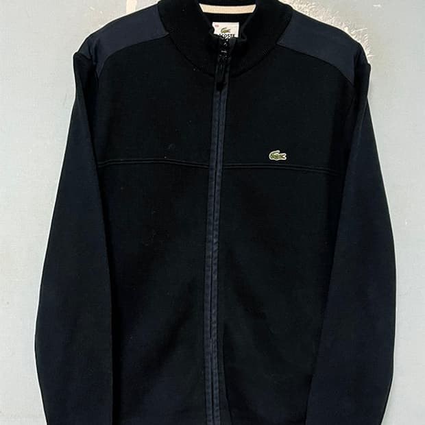 라코스테 남자 니트집업 가디건 추동 L 100