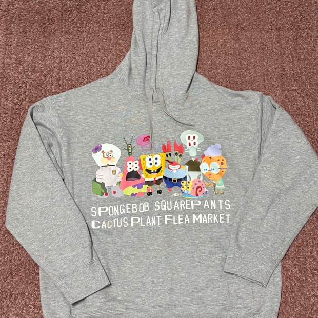 UNIQLO X CPFM spongebob hoodie
