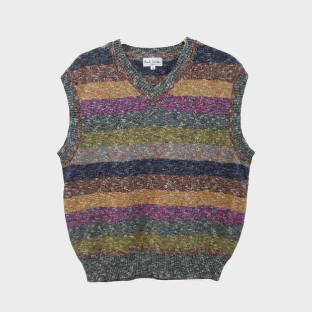 폴 스미스 울 혼방 베스트 67011