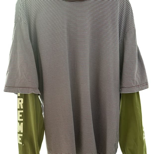 슈프림 레이어드 후드 롱슬리브 XL