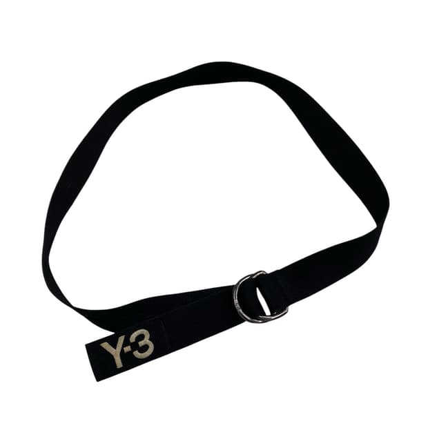 Y-3 벨트 블랙