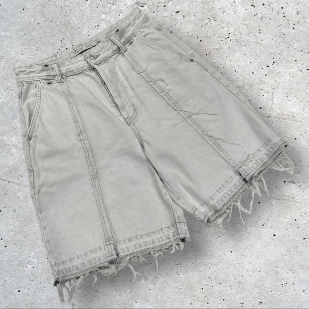 [S] 24s 마뗑킴 데님 반바지 컷오프 디자인