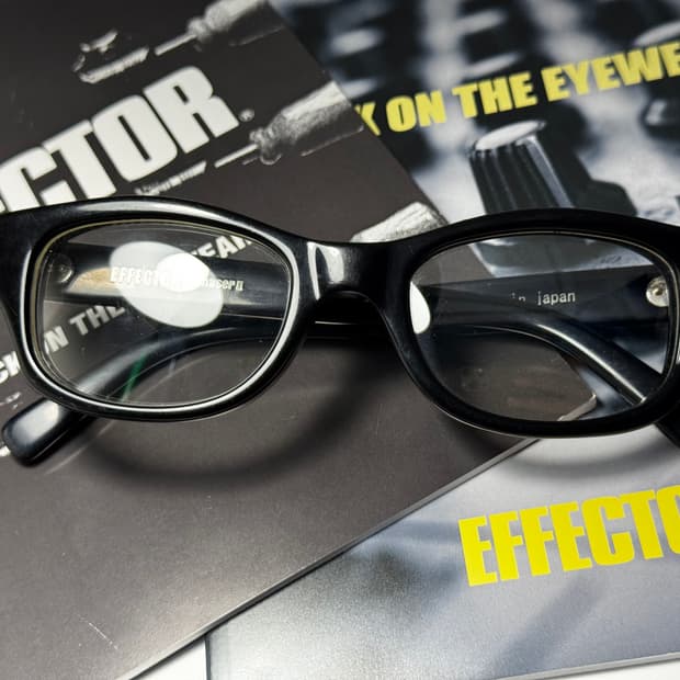  이펙터 EFFECTOR  일본제 볼드 뿔테 안경 0231