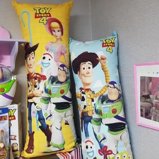 디즈니 토이스토리 롱 쿠션