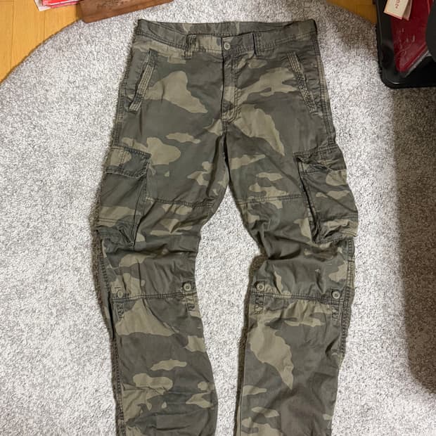 00s 유니클로 카모 카고팬츠