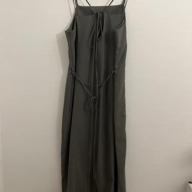 그레이 롱 원피스