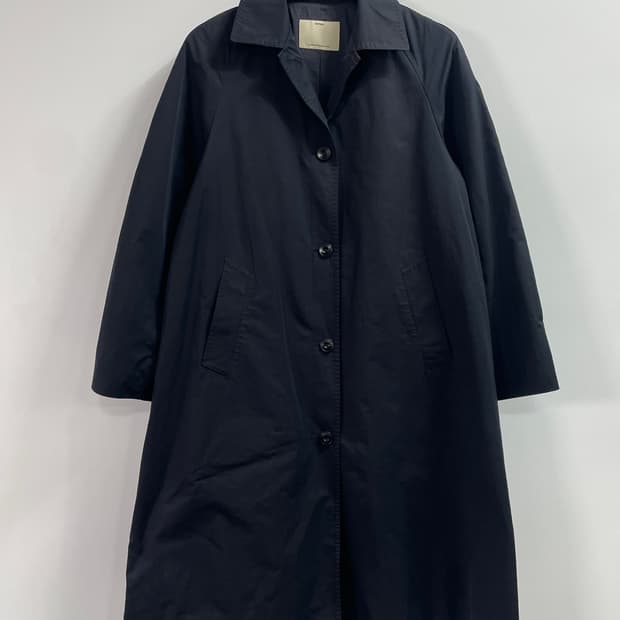24ss 포터리 네이비 싱글 트렌치 맥코트 (on.402)