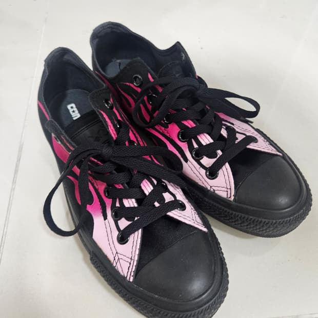 컨버스 플레임 핑크 255