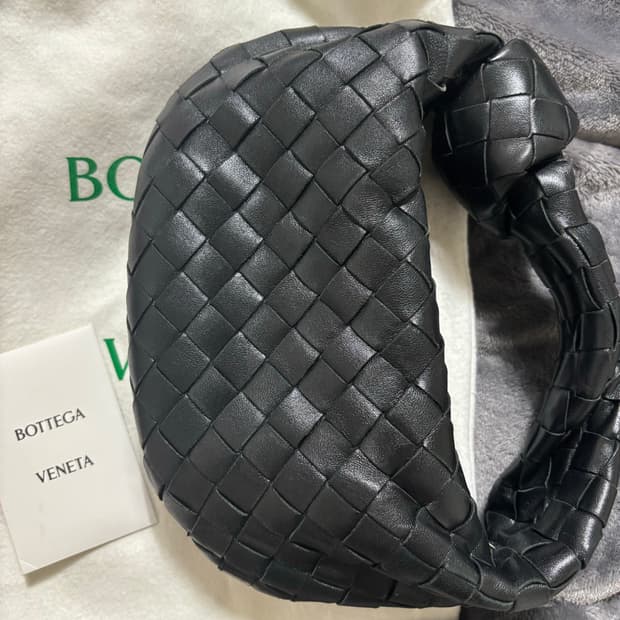 보테가베네타 조디백 미니 블랙 은장