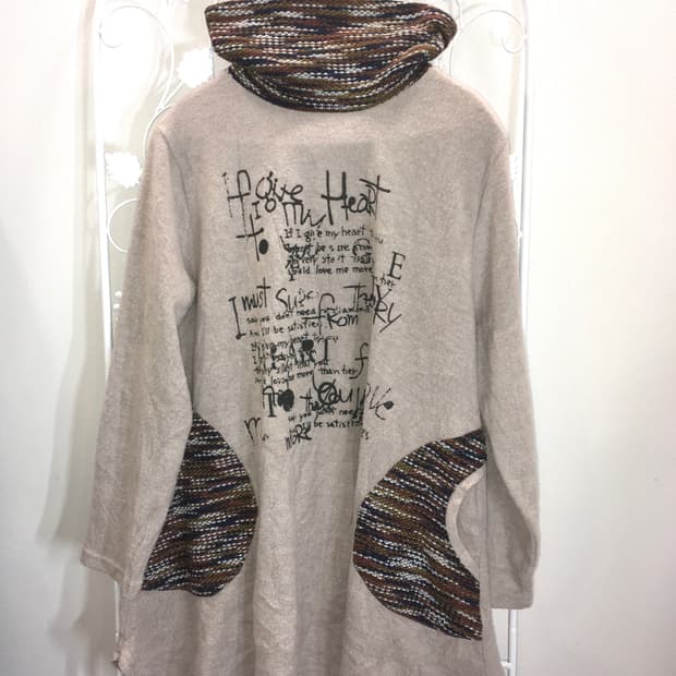jpn vintage mori pullover knit onepiece