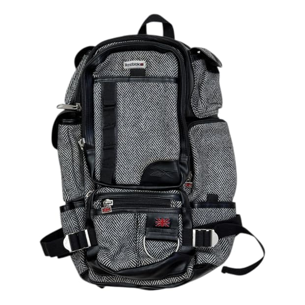 리복 올드스쿨 Y2K 헤링본 백팩 가방
